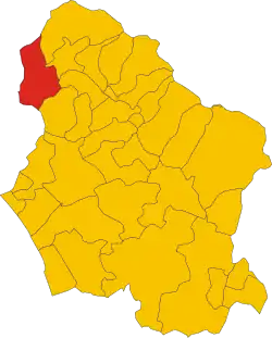 Localisation de Minucciano