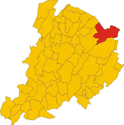 Localisation de Molinella