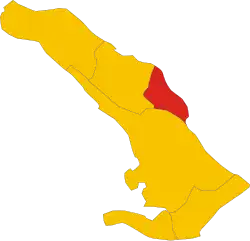 Localisation de Monrupino