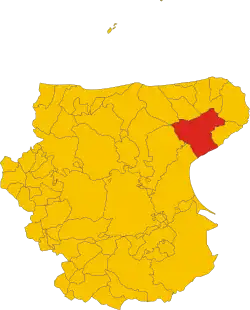 Localisation de Monte Sant'Angelo