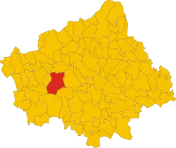 Localisation de Montebelluna