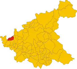 Localisation de Montebuono