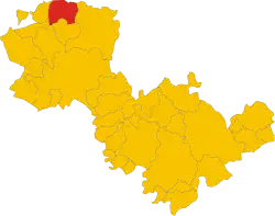Localisation de Montegabbione