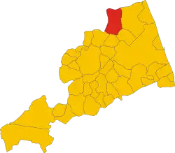 Localisation de Montegranaro