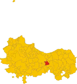 Localisation de Montemaggiore Belsito