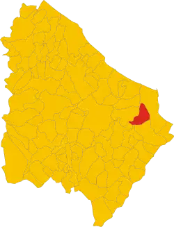 Localisation de Monteodorisio