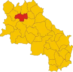 Localisation de Monteriggioni