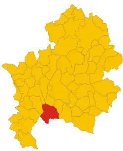 Localisation de Monteroduni