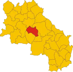 Localisation de Monteroni d'Arbia