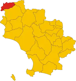 Localisation de Monterotondo Marittimo