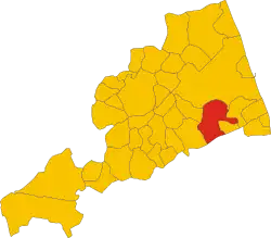 Localisation de Monterubbiano