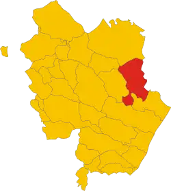 Localisation de Montescaglioso