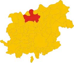 Localisation de Morcone