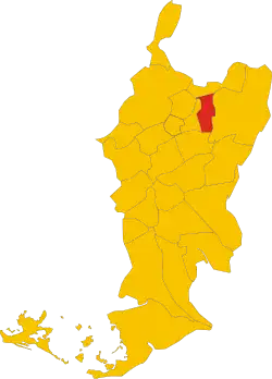 Localisation de Mossa