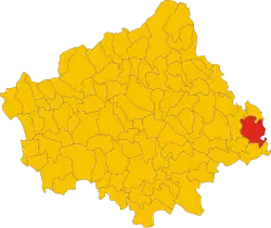 Localisation de Motta di Livenza