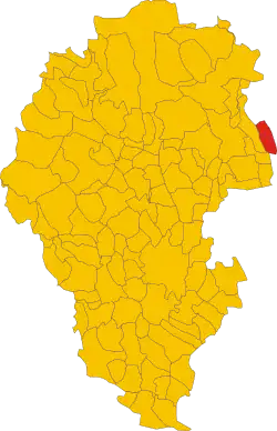 Localisation de Mussolente