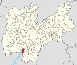 Localisation de Nago-Torbole