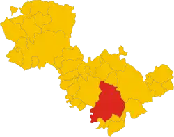 Localisation de Narni