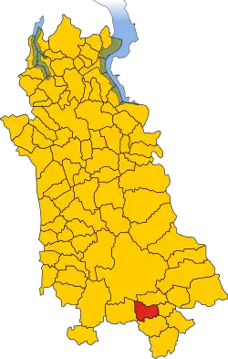 Localisation de Nibbiola