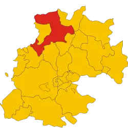 Localisation de Nicosia