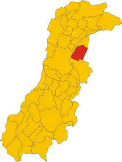 Localisation de Nonantola