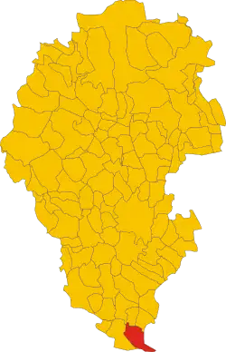 Localisation de Noventa Vicentina