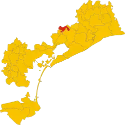 Localisation de Noventa di Piave