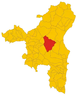 Localisation de Orgosolo