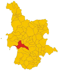 Localisation de Oristano