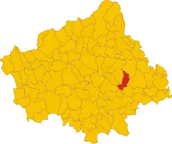 Localisation de Ormelle