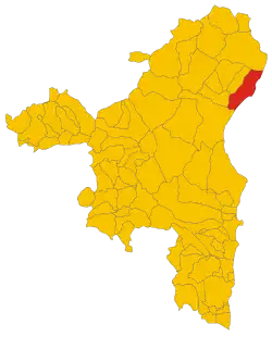 Localisation de Orosei