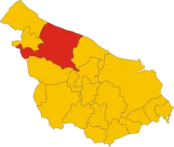 Localisation de Ostuni