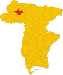 Localisation de Ovaro