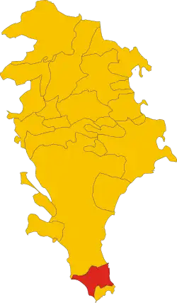 Localisation de Pachino