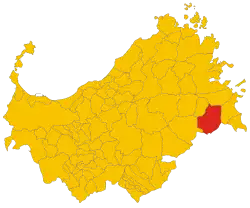 Localisation de Padru