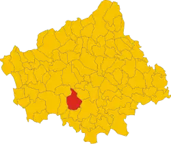 Localisation de Paese