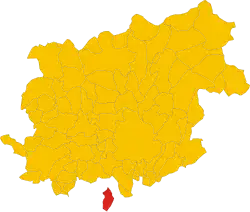 Localisation de Pannarano