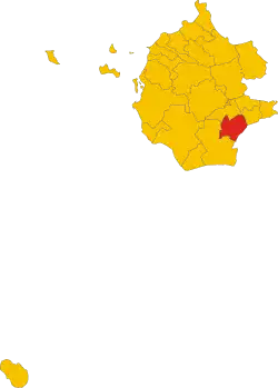 Localisation de Partanna