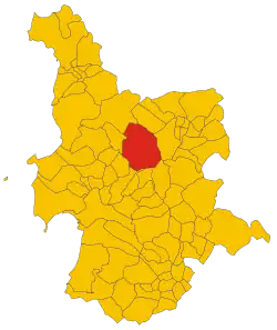 Localisation de Paulilatino