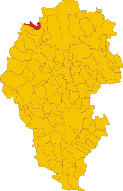 Localisation de Pedemonte