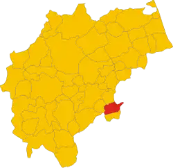 Localisation de Penna San Giovanni