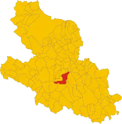 Localisation de Pescina