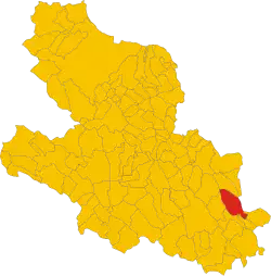 Localisation de Pescocostanzo