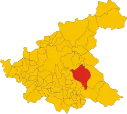 Localisation de Petrella Salto