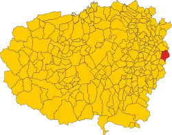 Localisation de Pezzolo Valle Uzzone