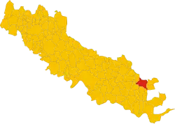 Localisation de Piadena