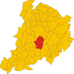 Localisation de Pianoro