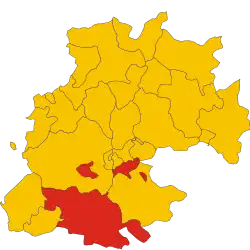Localisation de Piazza Armerina