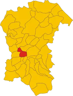 Localisation de Pietranico