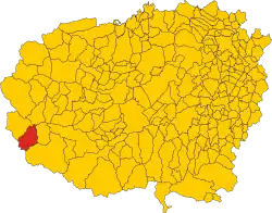 Localisation de Pietraporzio